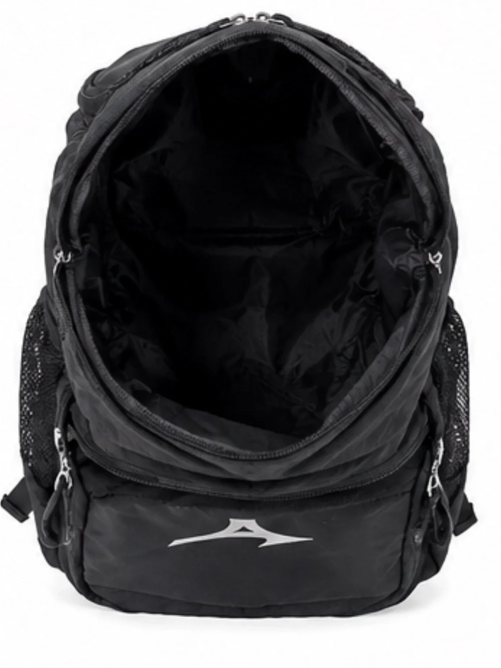 Mizuno Black Backpack with Blue Stoners Logo and White Name